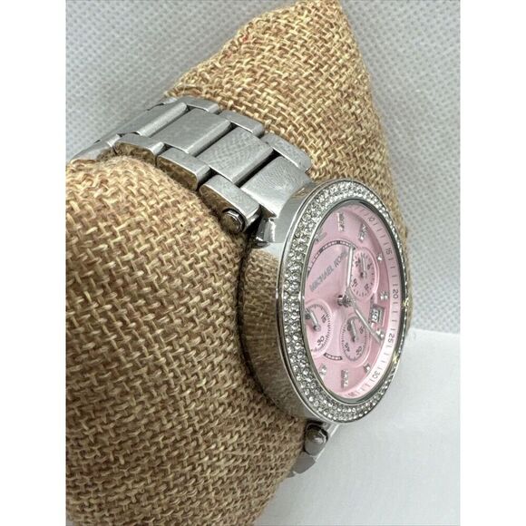 Michael Kors MK6105 Women Silver Stainless Steel Analog Dial Quartz Watch JNA636 - Picture 3 of 11